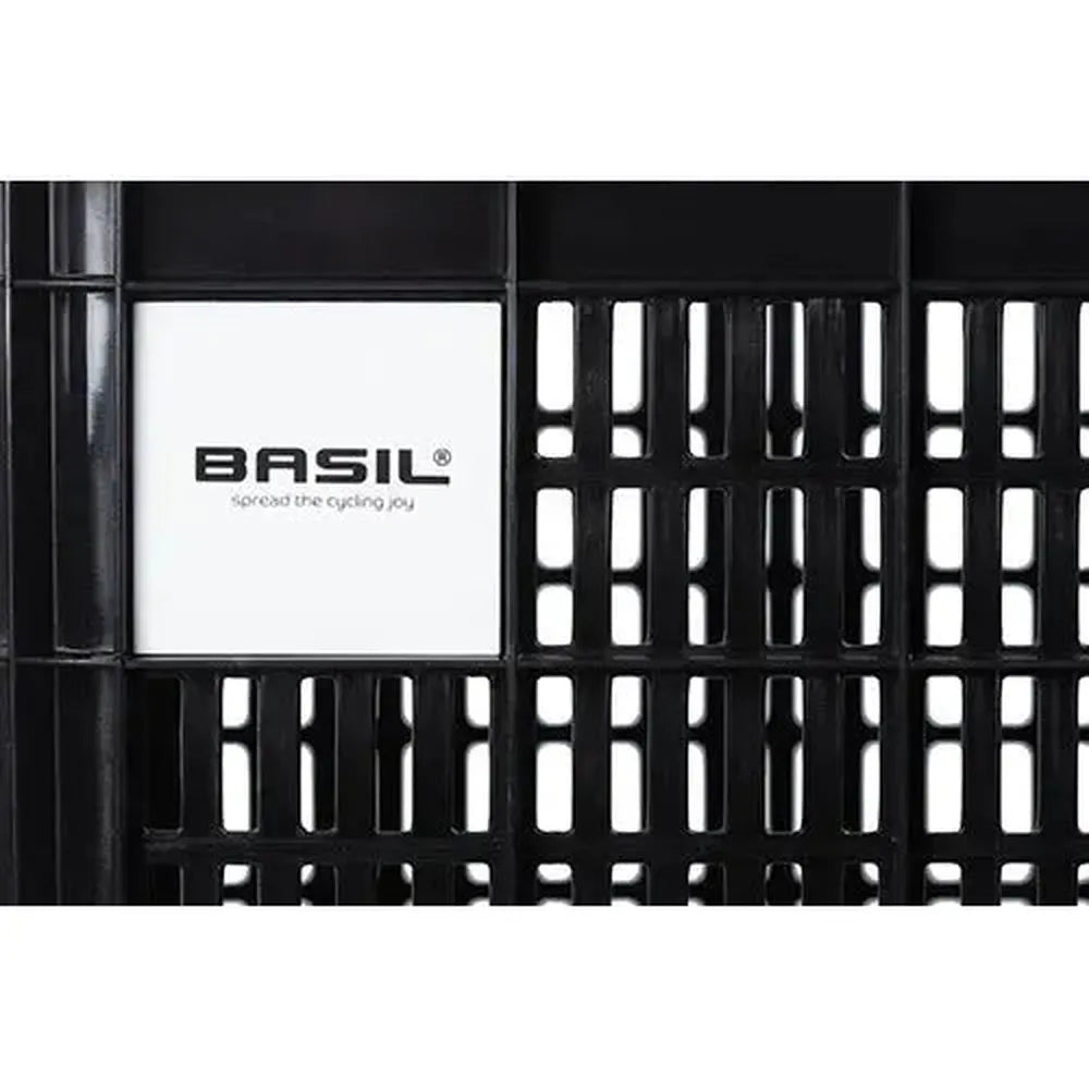 Basil - Fietskrat S - 17,5 litara - Crna