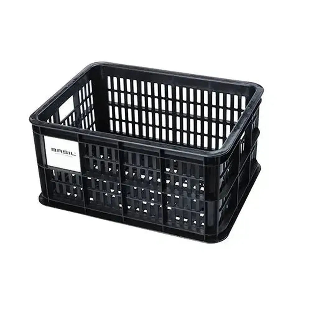 Basil - Fietskrat S - 17,5 litara - Crna