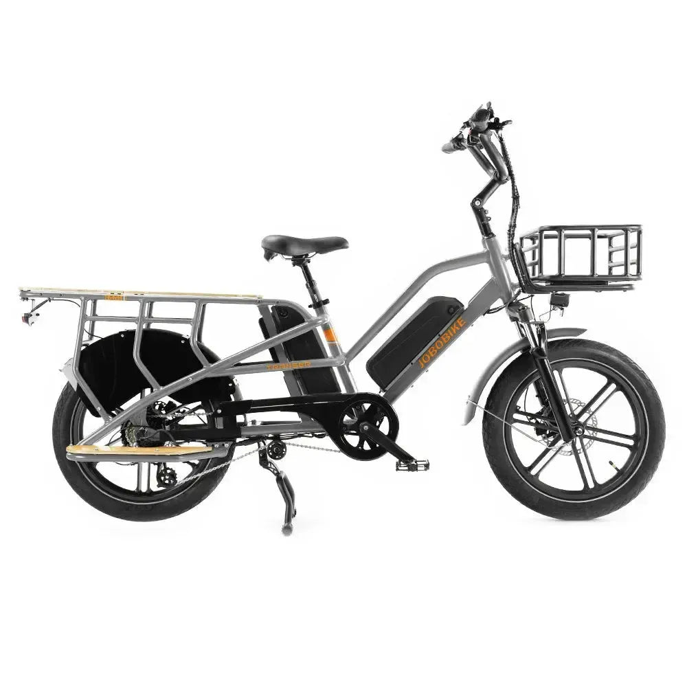 JOBOBIKE Transer - Longtail - Srebrnosiva