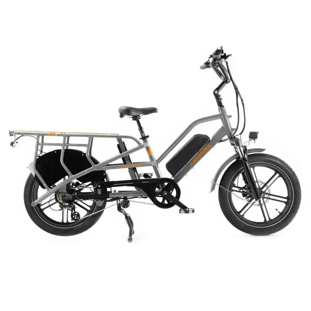 JOBOBIKE Transer - Longtail - Srebrnosiva