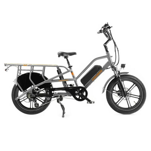 JOBOBIKE Transer - Longtail - Srebrnosiva