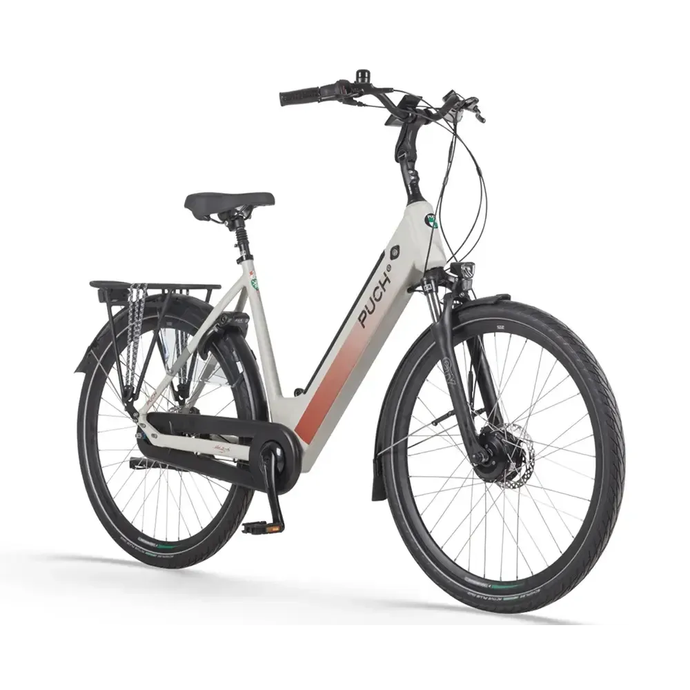 Puch E-Modern Basic N7 - Svileno siva mat