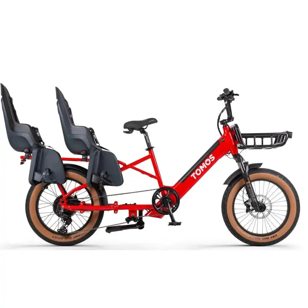 Tomos E-Cargo - Longtail - Crvena
