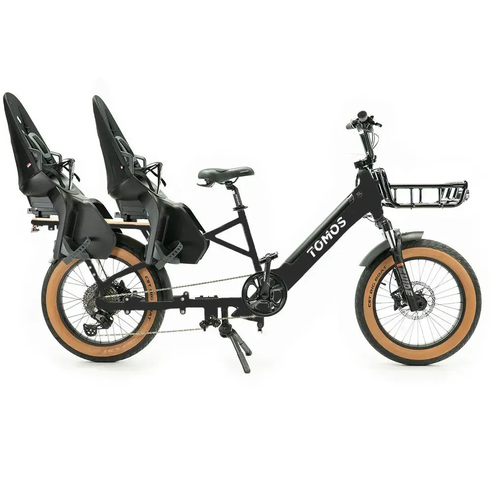 Tomos E-Cargo - Longtail - Crna