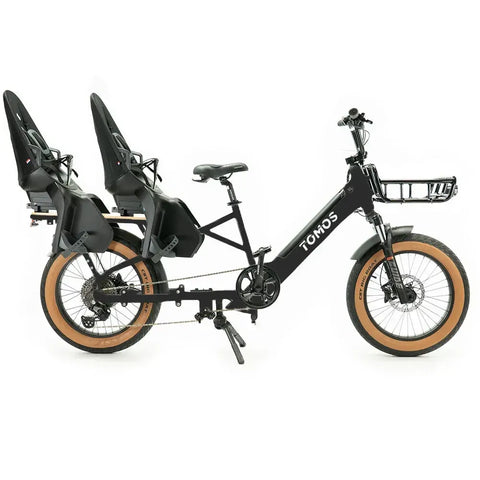 Tomos E-Cargo - Longtail - Crna